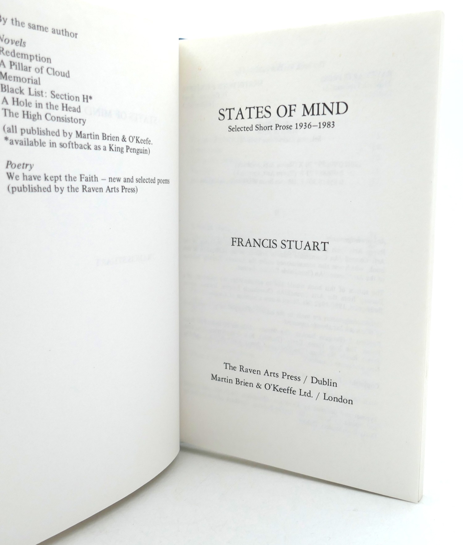 States of Mind (1984) - Image 2