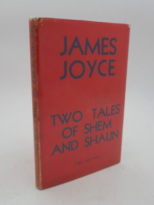 Two Tales of Shem and Shaun. First Edition (1932)