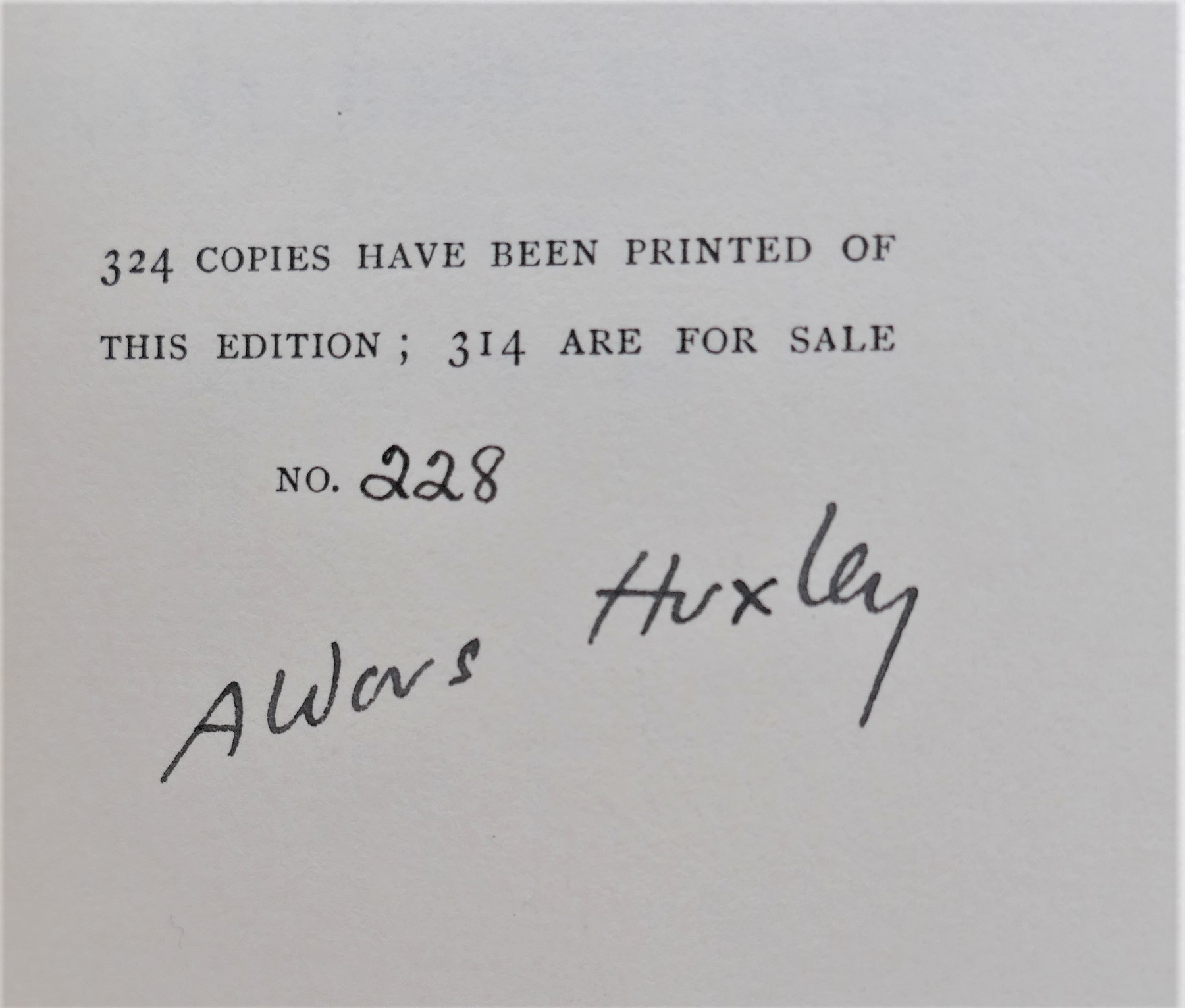 Brave New World. Limited Signed Edition (1932) - Image 4