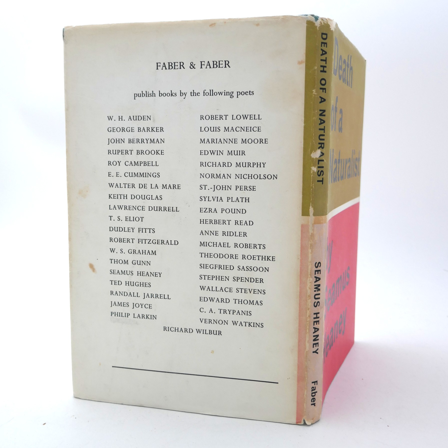 Death of a Naturalist. First Edition (1966) - Image 2
