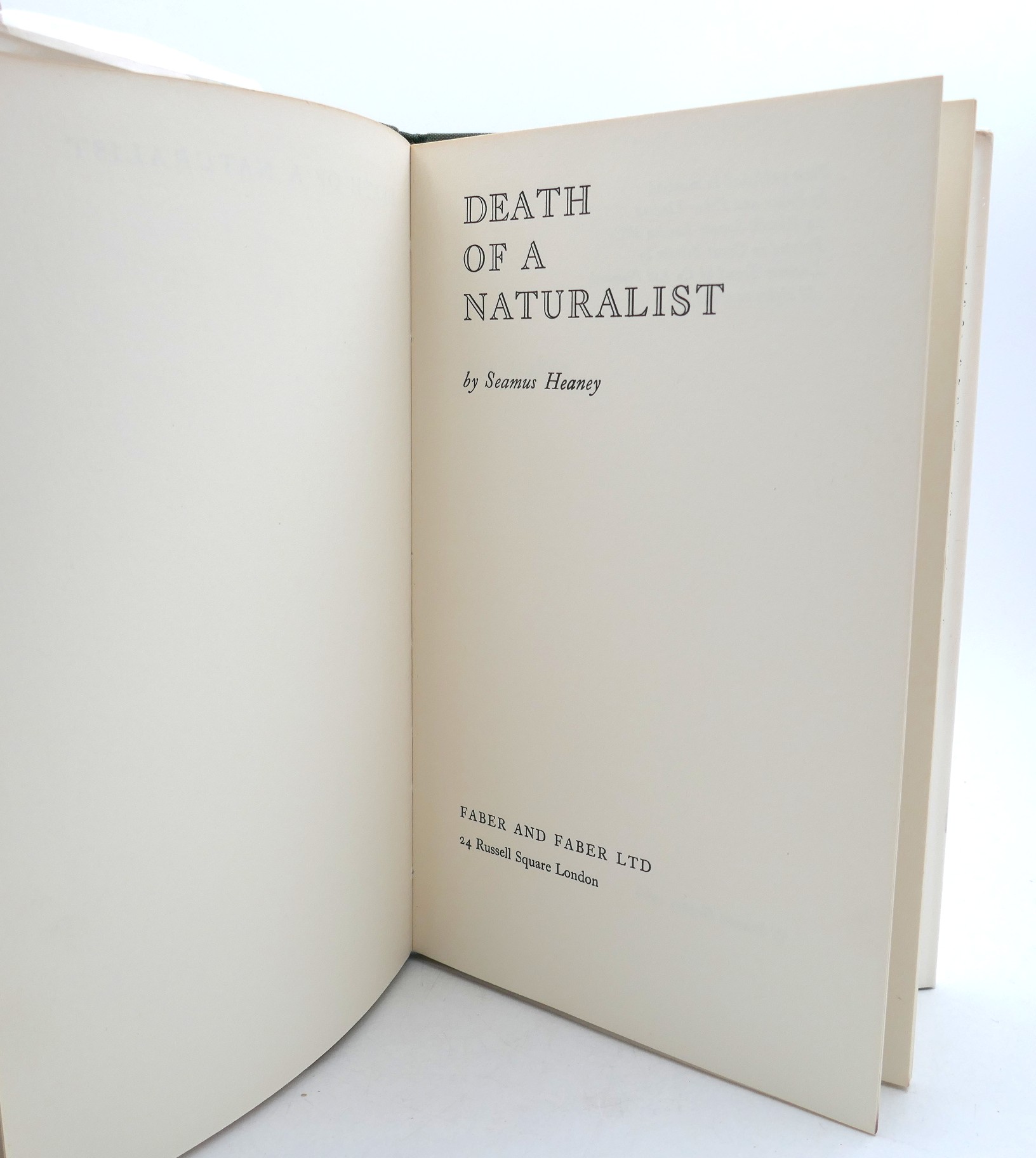 Death of a Naturalist. First Edition (1966) - Image 7