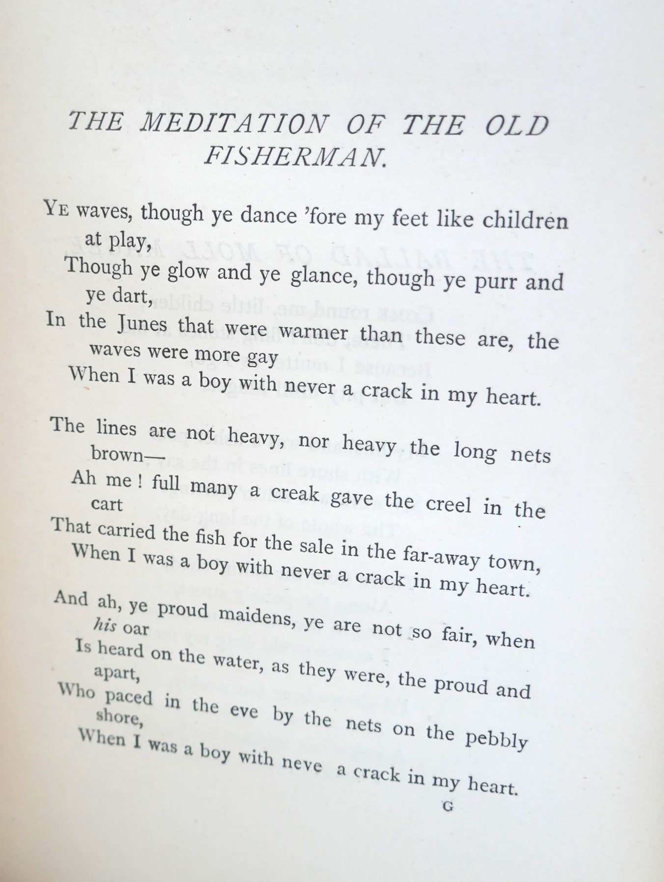 The Wanderings Of Oisin And Other Poems. First Edition (1889) - Image 6