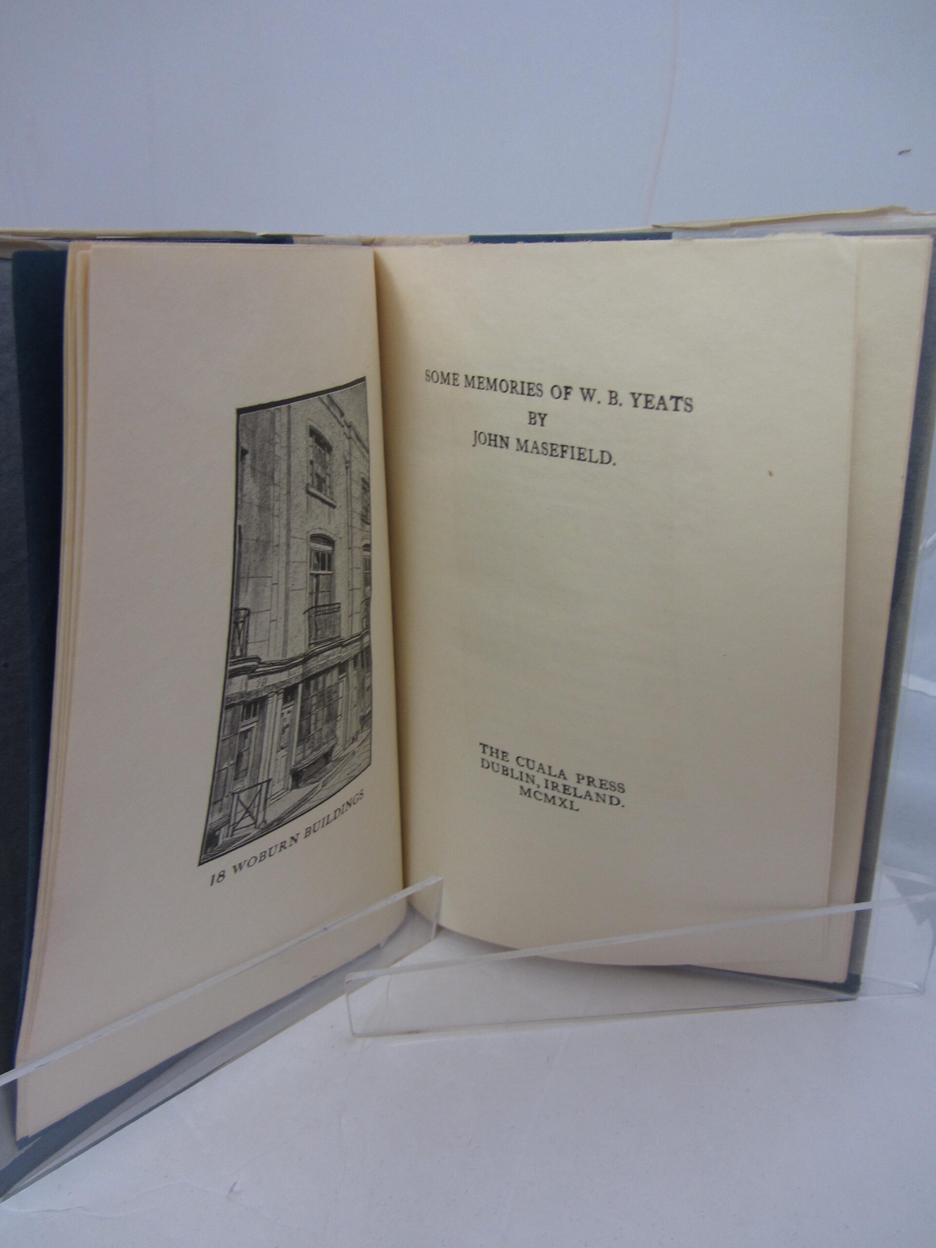 Some Memories of WB Yeats by WB Yeats (John Masefield)