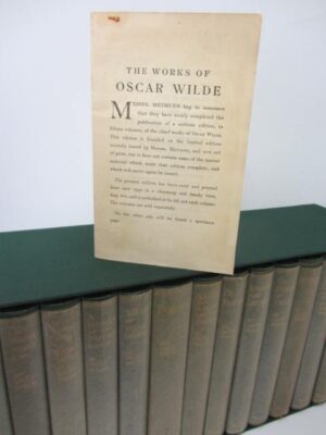 The Works of Oscar Wilde. 15 Volumes Set (1908-1927) by Oscar Wilde