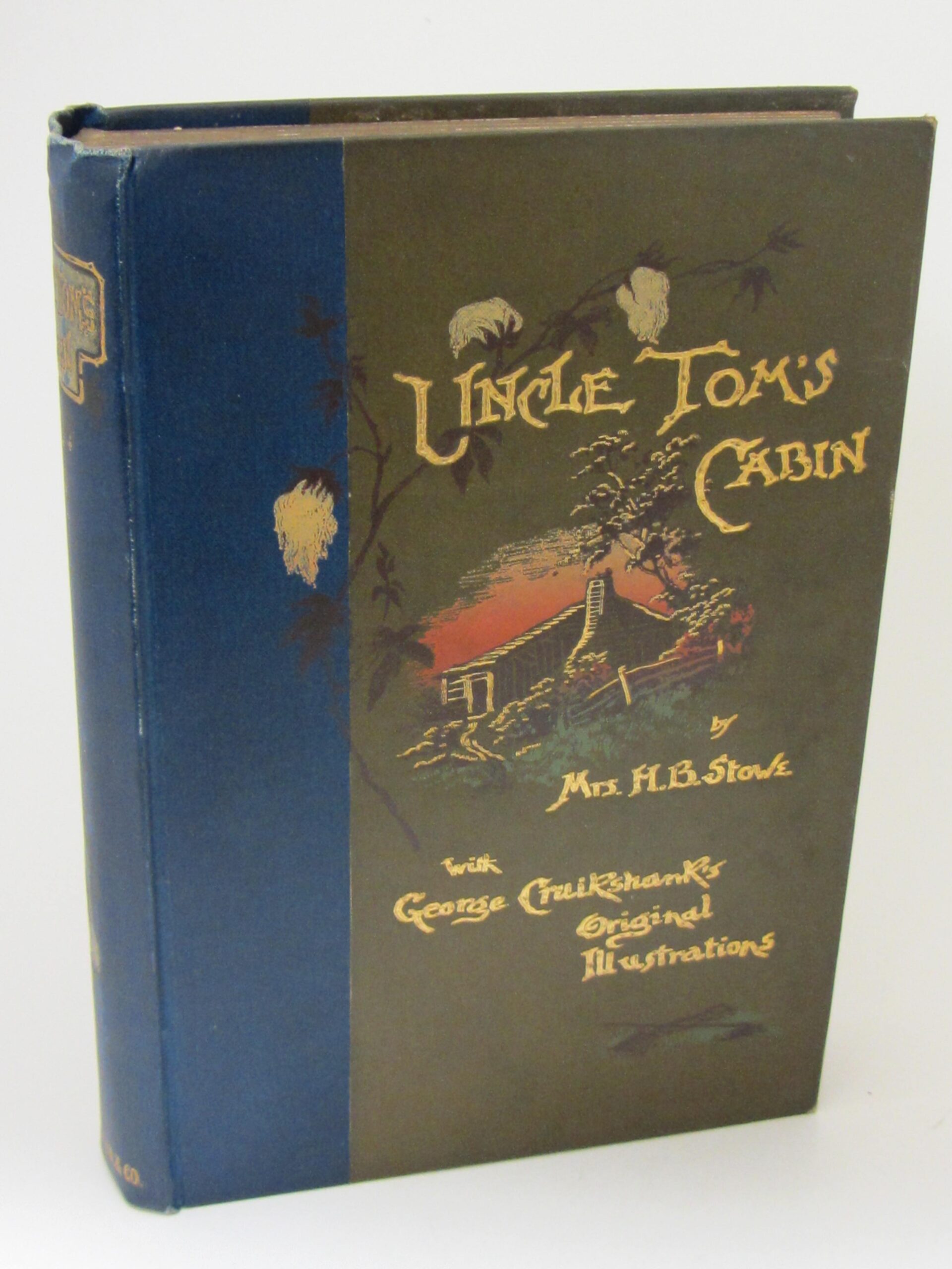 Uncle Tom's Cabin. Illustrations by George Cruikshank (1890) by Harriet Beecher Stowe