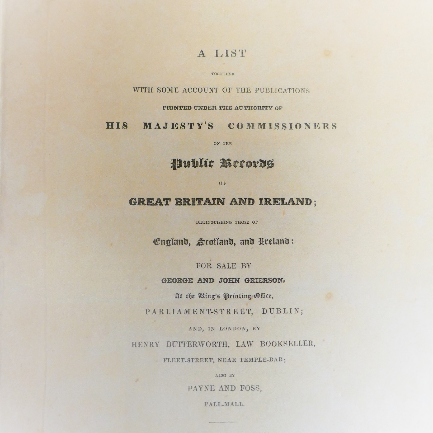 The Public Records Of Ireland (1810-1825) - Image 2