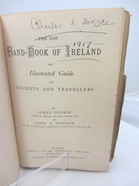 The New Hand-Book of Ireland. Illustrated. (1871) - Image 2