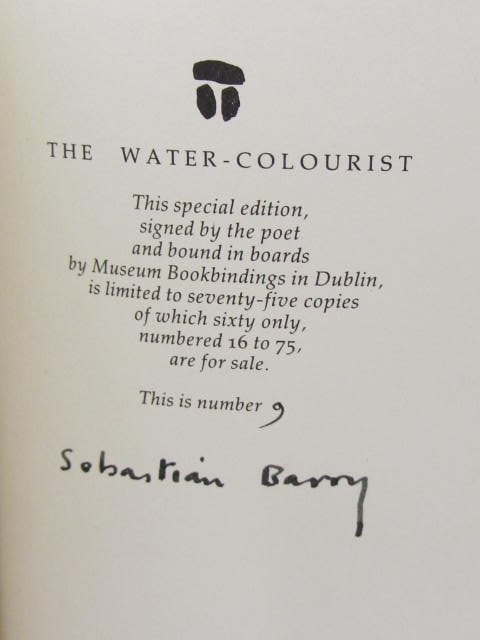 The Water-Colourist. One of 75 Signed Copies (1983) - Image 3
