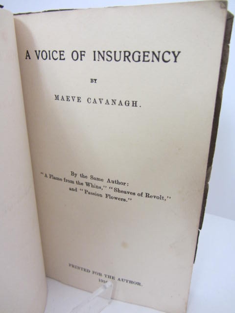 A Voice of Insurgency. A collection of Poems of 1916 - Image 2