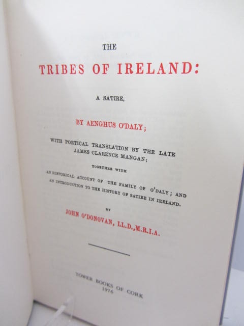 The Tribes of Ireland: A Satire by Aenghus O'Daly - Image 2