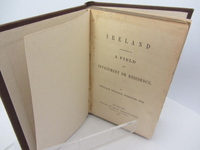 Ireland Considered as a Field for Investment or Residence (1852) - Image 2