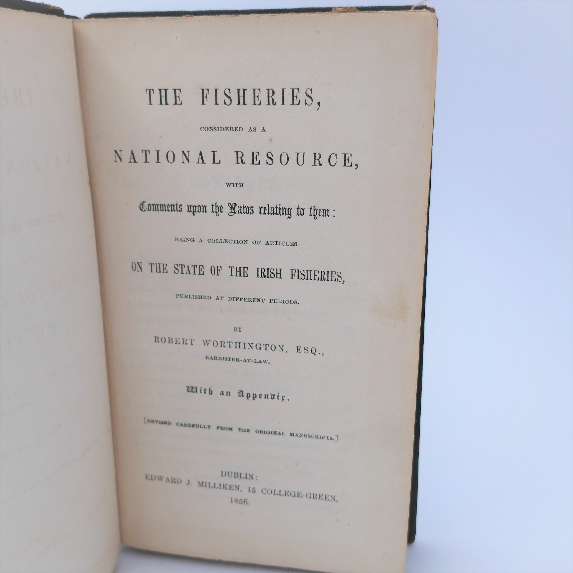 The Fisheries, Considered As A National Resource (1856) - Image 3
