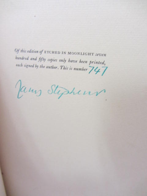 Etched in Moonlight. Limited Signed Edition (1928) - Image 2