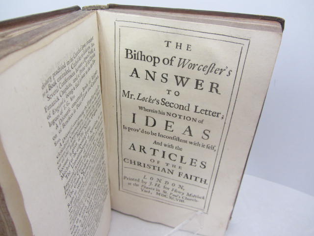 The Bishop of Worcester's Answer to Mr. Locke's Letter (First & Second Letters) 1697 - Image 3