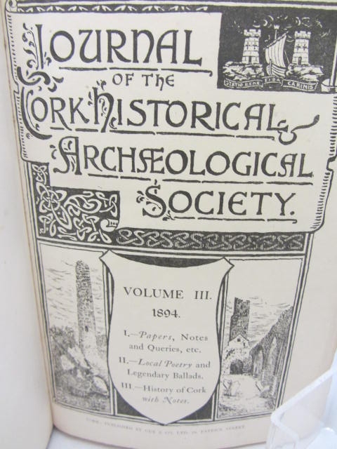 Journal of the Cork Historical and Archaeological Society. Vol.II & III (1893-1894) - Image 4
