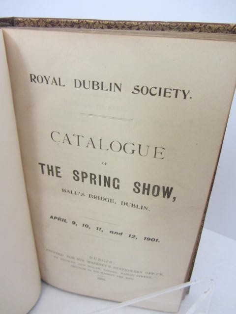 Dublin. April 1901. by Royal Dublin Society