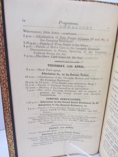 Catalogue of the Spring Show, Ball's Bridge, Dublin. April 1901. - Image 5