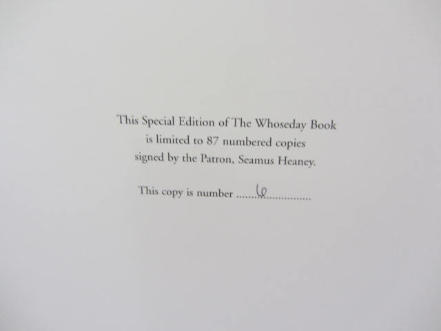 The Whoseday Book: A Unique Diary for The Millennium. Limited Issue - Image 3