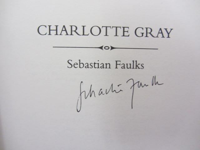 Charlotte Gray. First Edition. Signed (1998) - Image 3