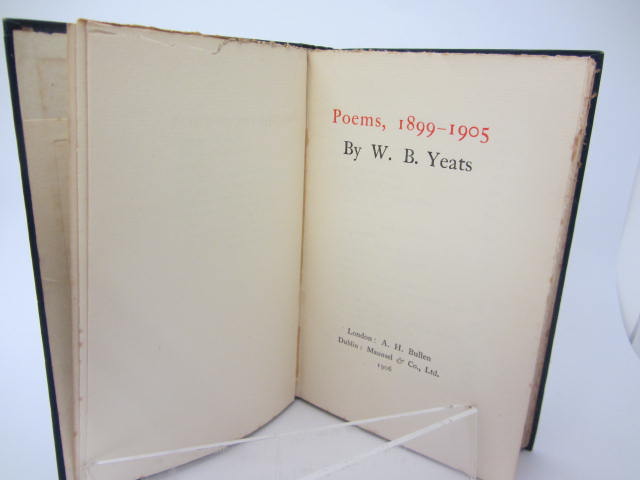 Poems 1899-1905. First Edition (1906) - Image 3
