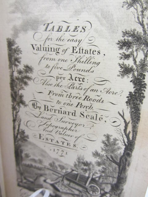 Tables for Easy Valuing of Estates (1771) - Image 6