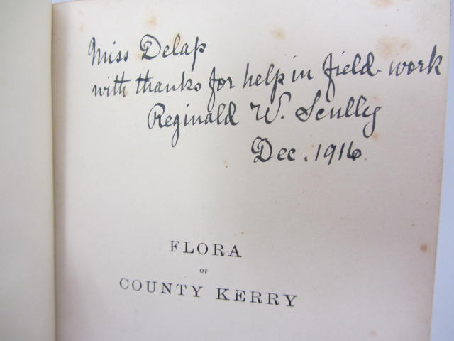 Flora of County Kerry. Inscribed by the Author (1916) - Image 3