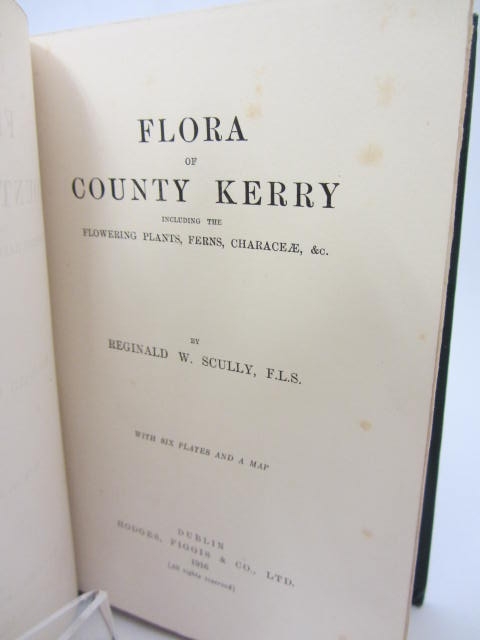 Flora of County Kerry. Inscribed by the Author (1916) - Image 4