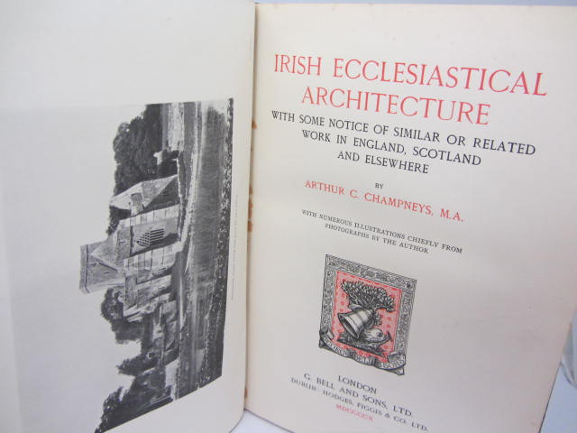Irish Ecclesiastical Architecture. First Edition (1910) - Image 3