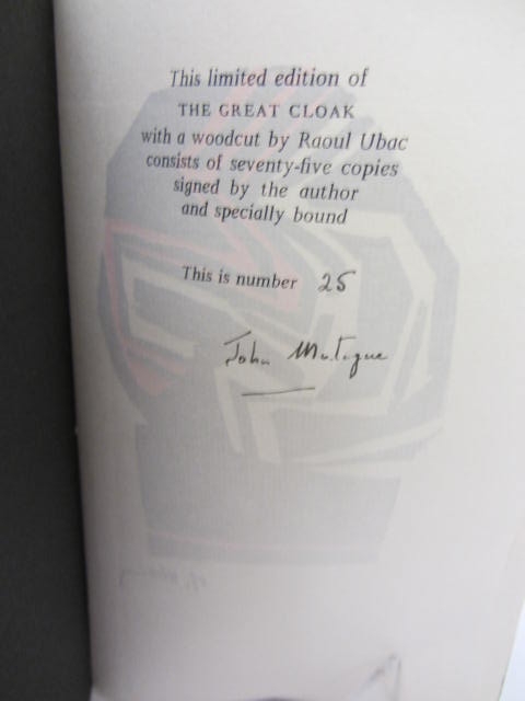 The Great Cloak. One of 75 Signed Copies - Image 3