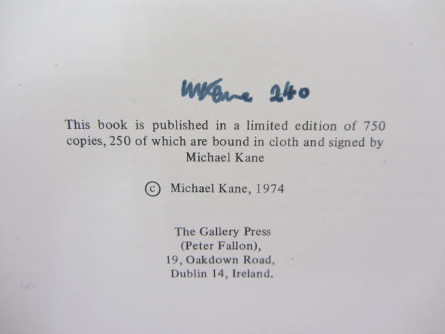 Realms. A Sequence of Poetical Texts and Etchings. Limited Signed Edition (1974) - Image 4
