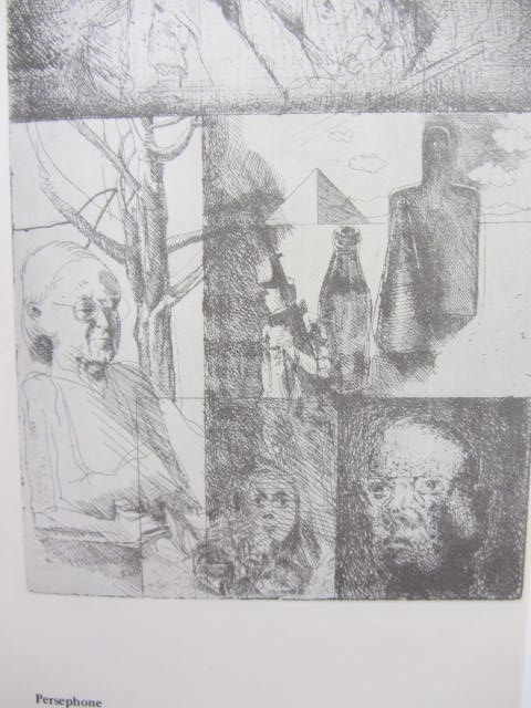Realms. A Sequence of Poetical Texts and Etchings. Limited Signed Edition (1974) - Image 6