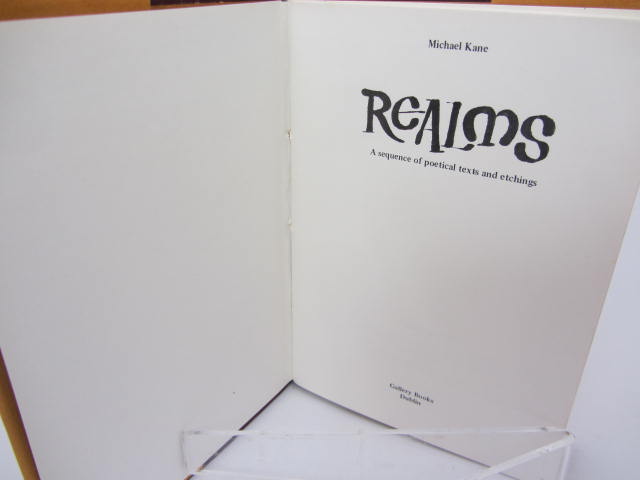 Realms. A Sequence of Poetical Texts and Etchings. Limited Signed Edition (1974) - Image 8