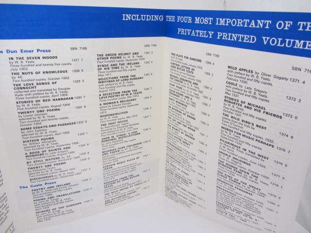 Cuala Press Publications. A Collection of 76 Facsimile & 3 Original Editions (1971) - Image 4