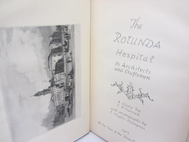 The Rotunda Hospital. Its Architects and Craftsmen (1945) - Image 4