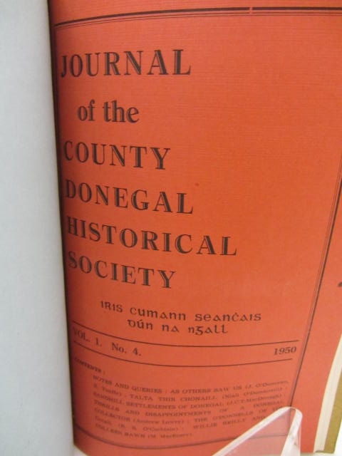 Journal of the County Donegal Historical Society. First Four Issues (1947-1950) - Image 7