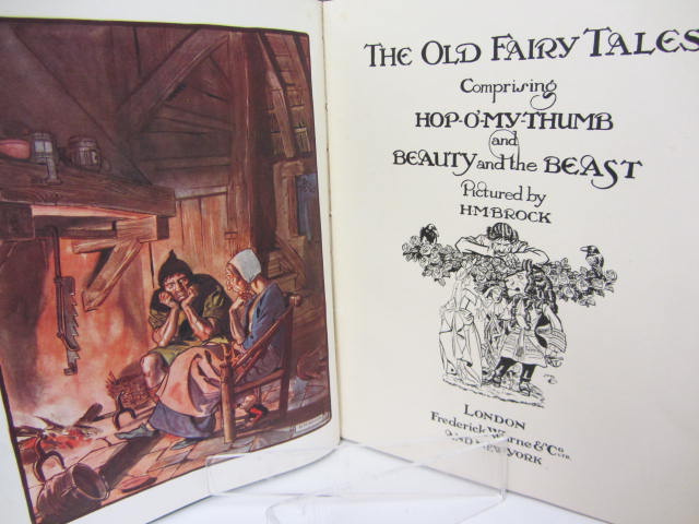 The Old Fairy Tales. Comprising Hop-O'-My-Thumb and Beauty and the Beast (1914) - Image 3
