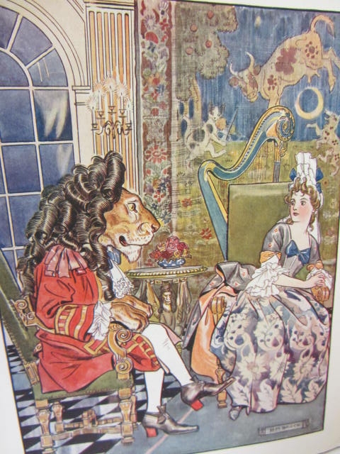 The Old Fairy Tales. Comprising Hop-O'-My-Thumb and Beauty and the Beast (1914) - Image 4