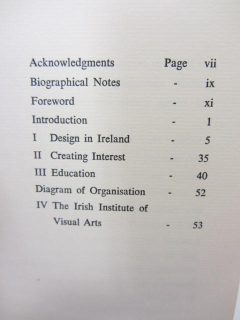 Design in Ireland. Report of the Scandinavian Design Group (1961) - Image 3