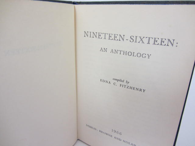 Nineteen-Sixteen: An Anthology. Golden Jubilee Edition (1966) - Image 3