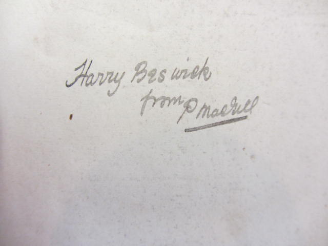Songs of a Navvy. Presentation Copy (1911) - Image 6