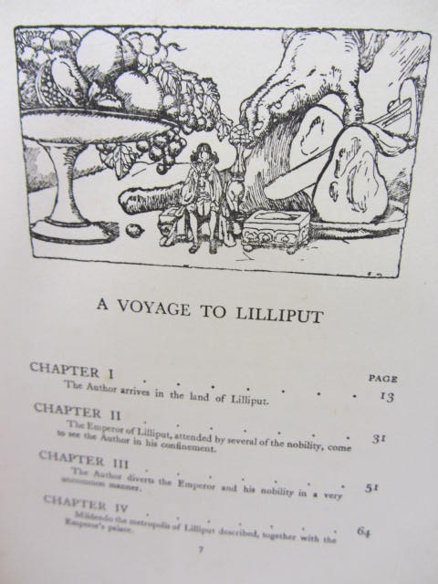 Gulliver's Travels. Illustrated by R.G. Mossa (1938) - Image 5