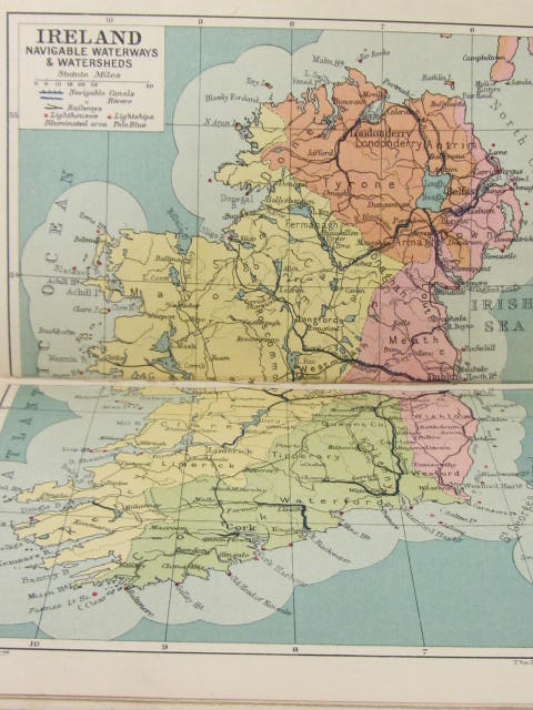 Philip's Handy Administrative Atlas of Ireland (1909) - Image 6