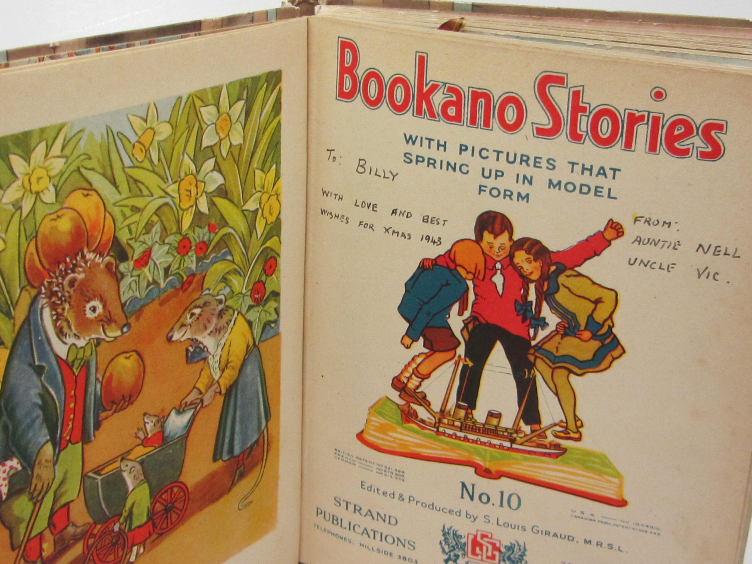 Bookano Stories with Pictures that Spring up in Model Form. No. 10 (Pop-Up Book) - Image 3