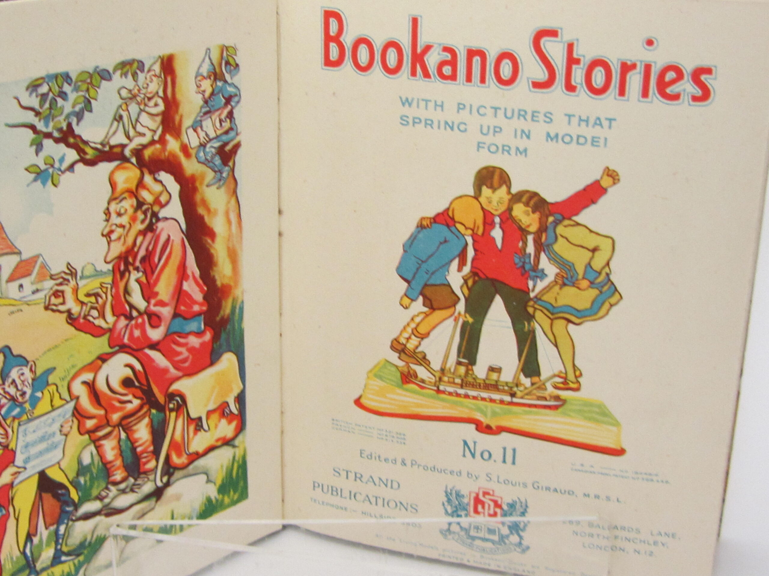 Bookano Stories with Pictures that Spring up in Model Form. No. 11 (Pop-Up Book) - Image 3