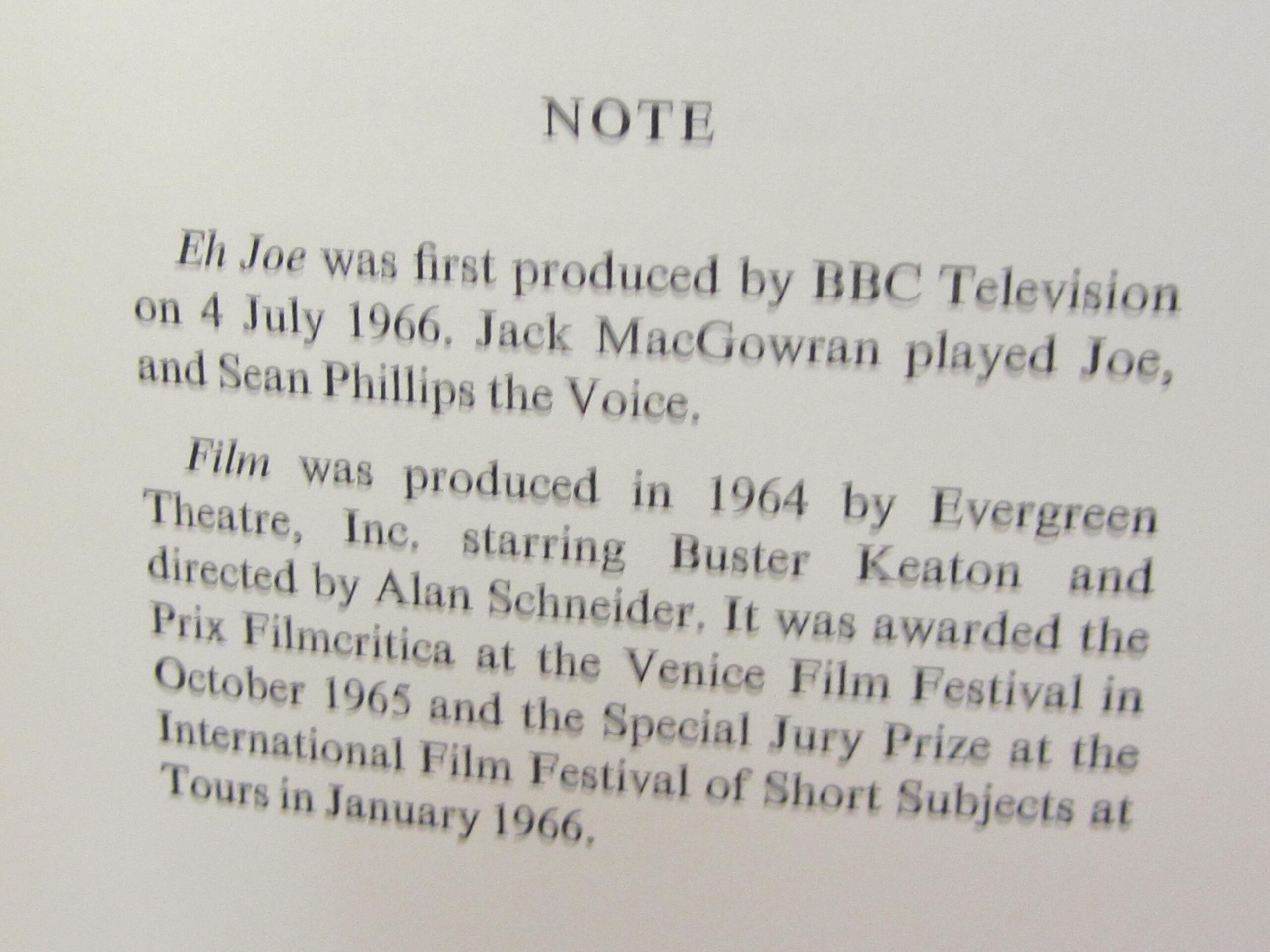 Eh Joe and other Writings (1967) - Image 3