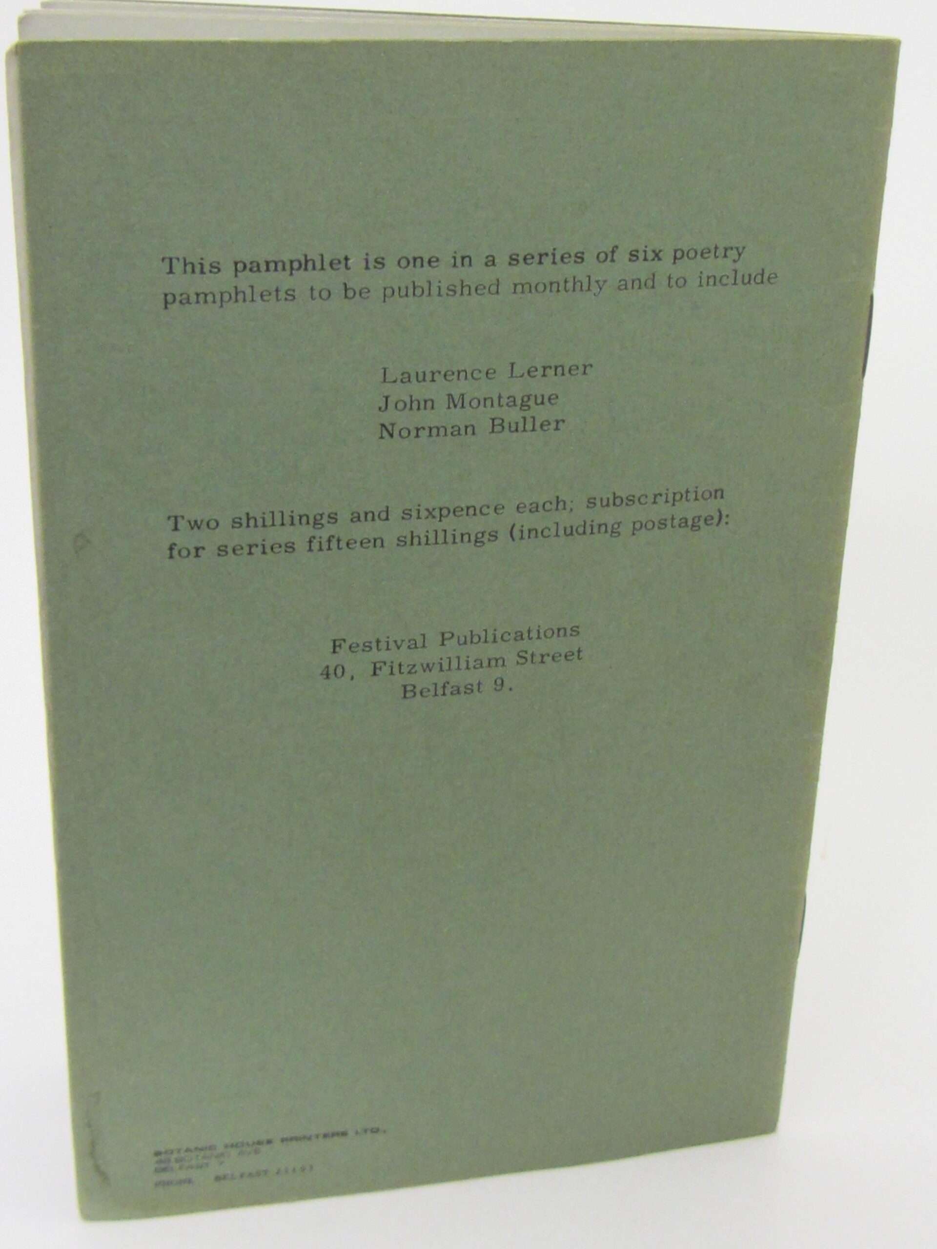 Home Again. Festival Publications (1967) - Image 3