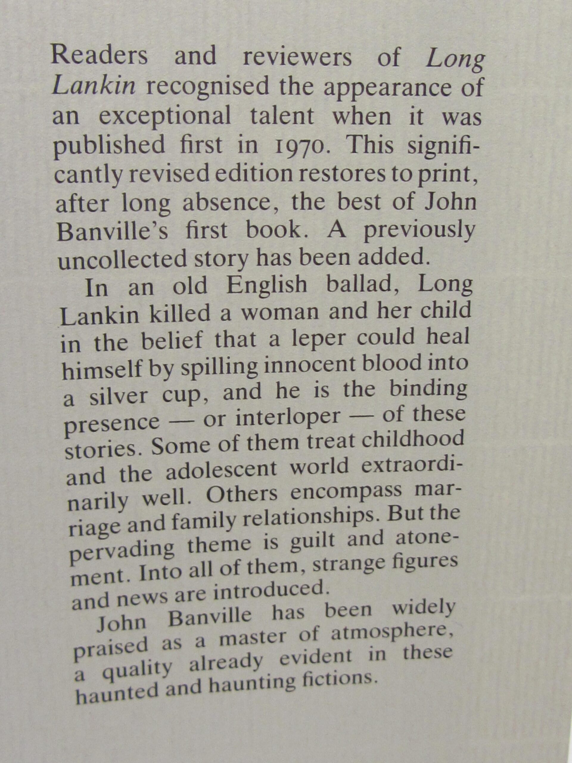 Long Lankin. Revised Edition. Author Signed (1984) - Image 4