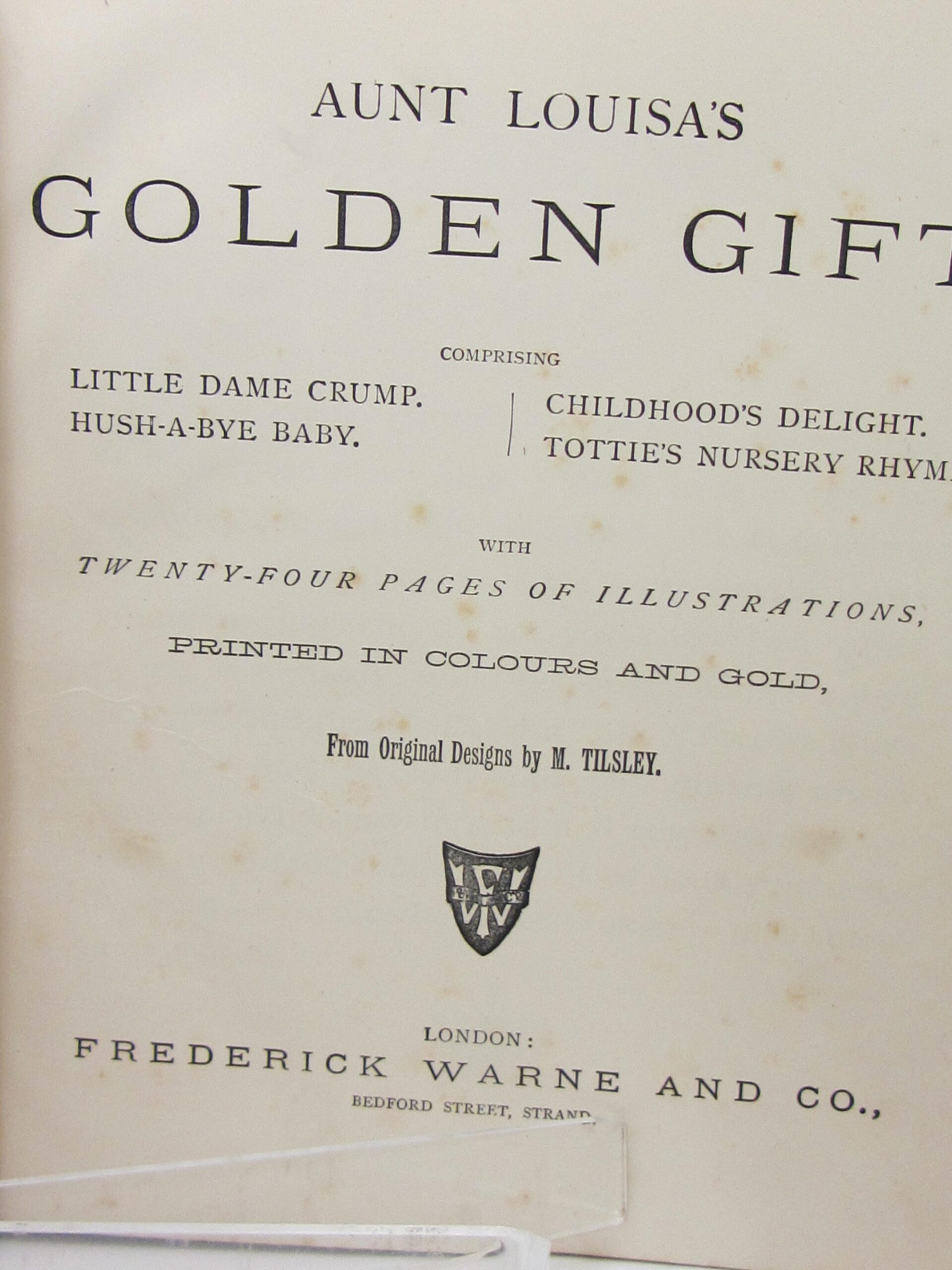 Aunt Louisa's Golden Gift (1878) - Image 3