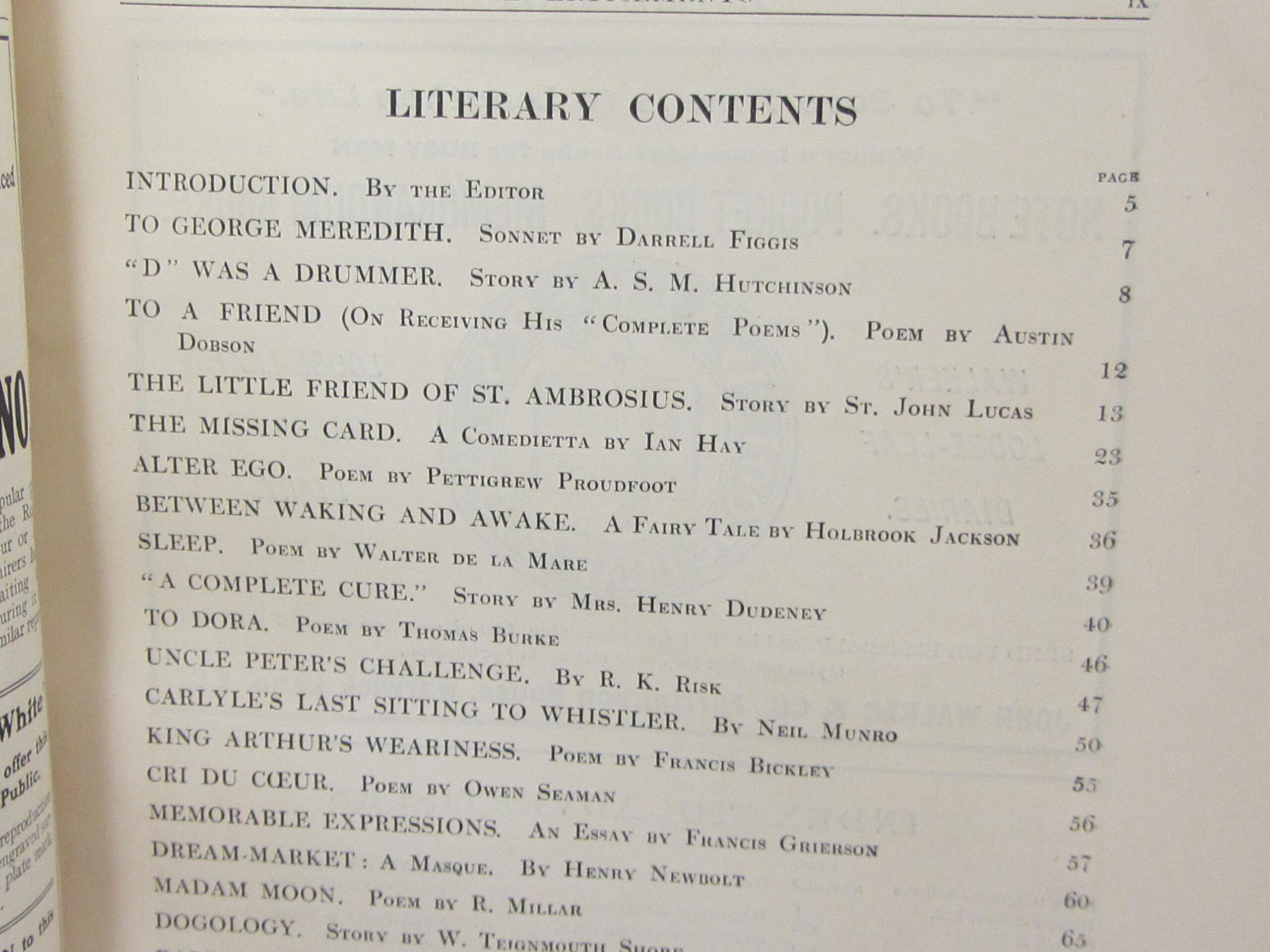 The Odd Volume. Literary and Artistic (1909) - Image 4