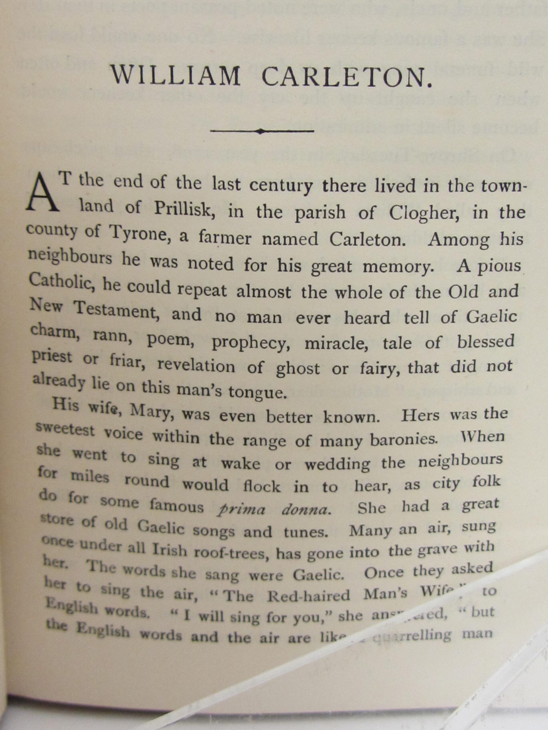 Stories From Carleton. With an Introduction by W.B. Yeats (1906) - Image 4